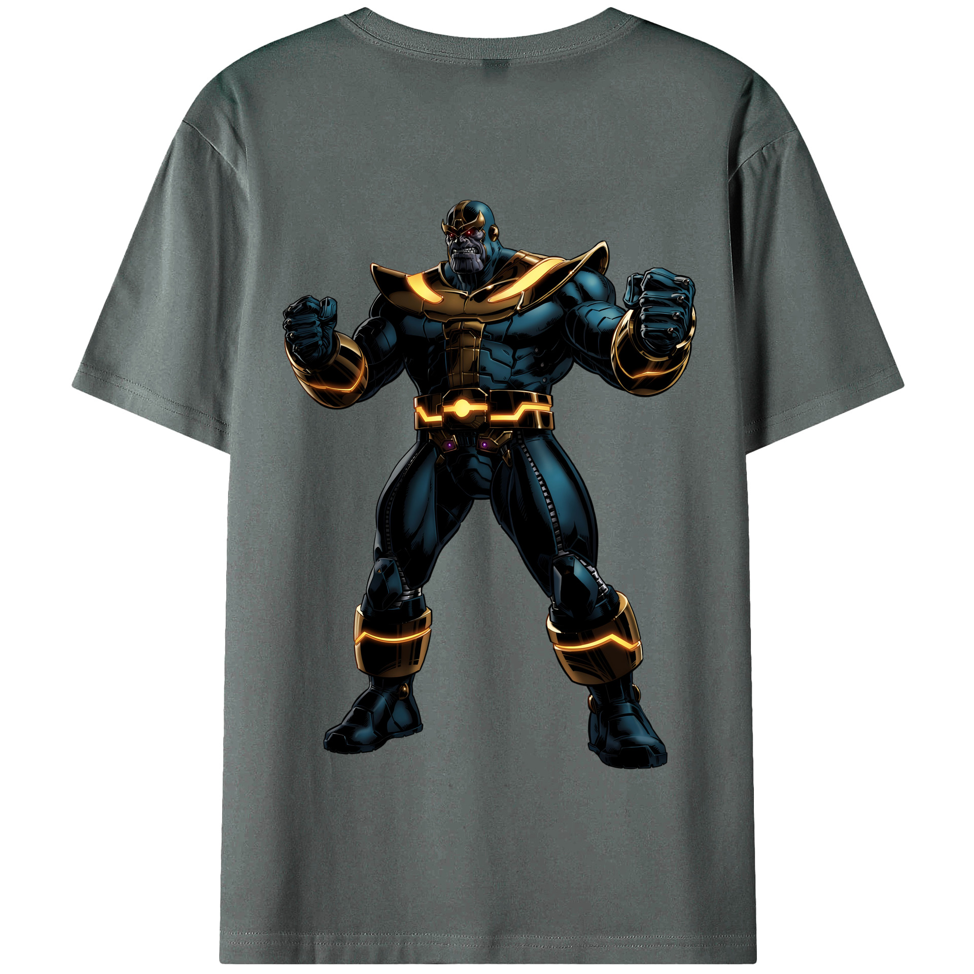 （画像用） アベンジャーズ The Avengers 綿100％半袖Tシャツ（背面プリント）